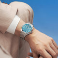 Lucky Harvey Sound of Nature Chiming Limited Edition Automatic Watch –  Big Date & Silent Mechanism – Purple product image 6