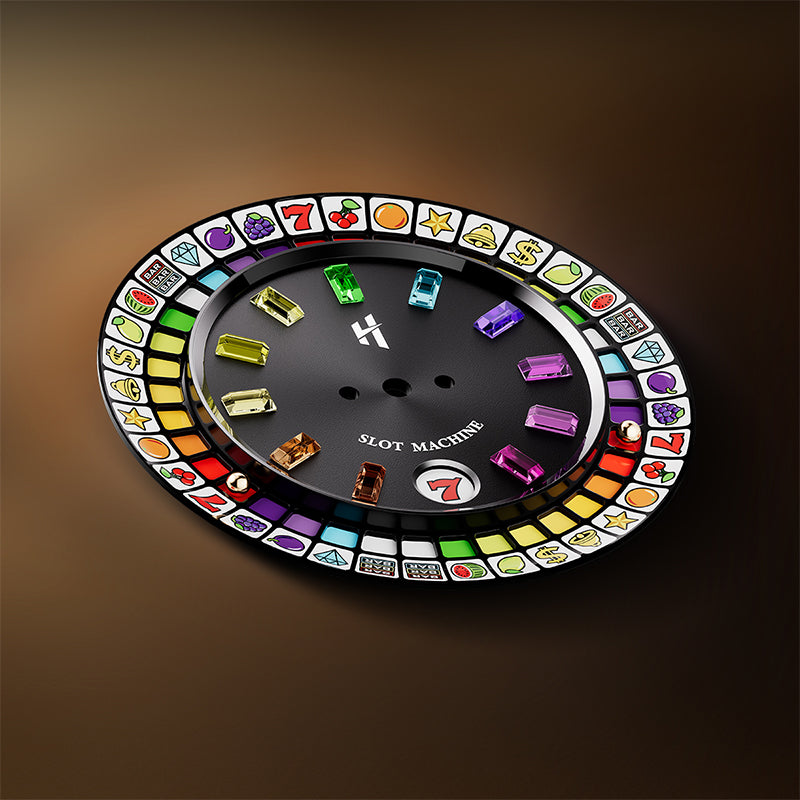 Black Fruit Arcade Roulette Automaton Watch Lucky Harvey