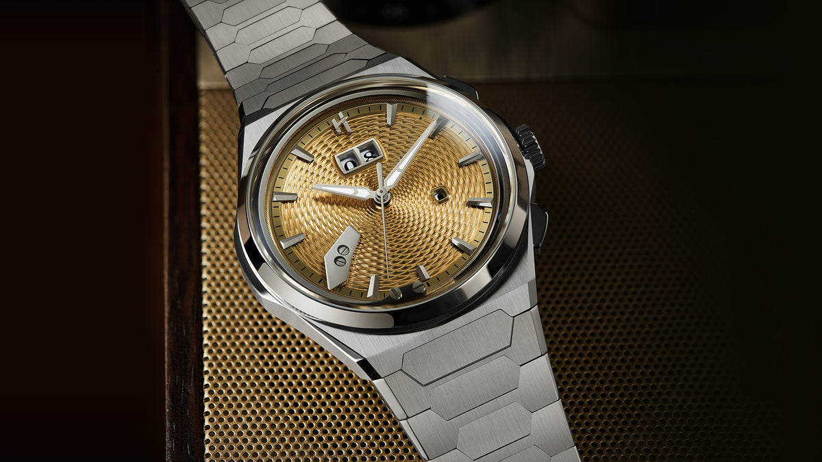 Lucky Harvey titanium chiming watch