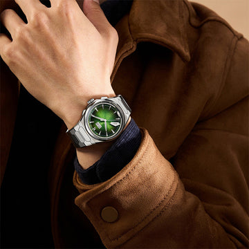 Sound Of Nature Hand-Engraved Brushed Dial Blue Titanium Chiming Limited Edition Automatic Watch – Silver product image 4