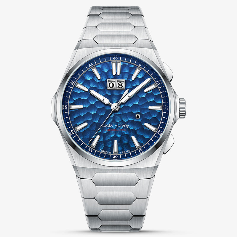 Lucky Harvey Hammer Dial Chiming Limited Edition Automatic Watch – Purple product image 10