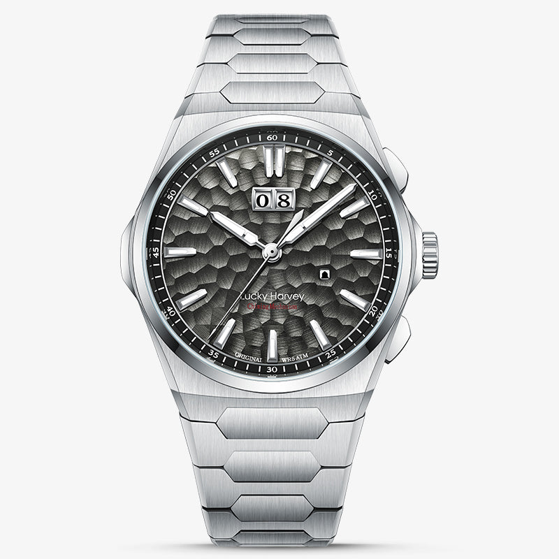 Lucky Harvey Hammer Dial Chiming Limited Edition Automatic Watch – Purple product image 19
