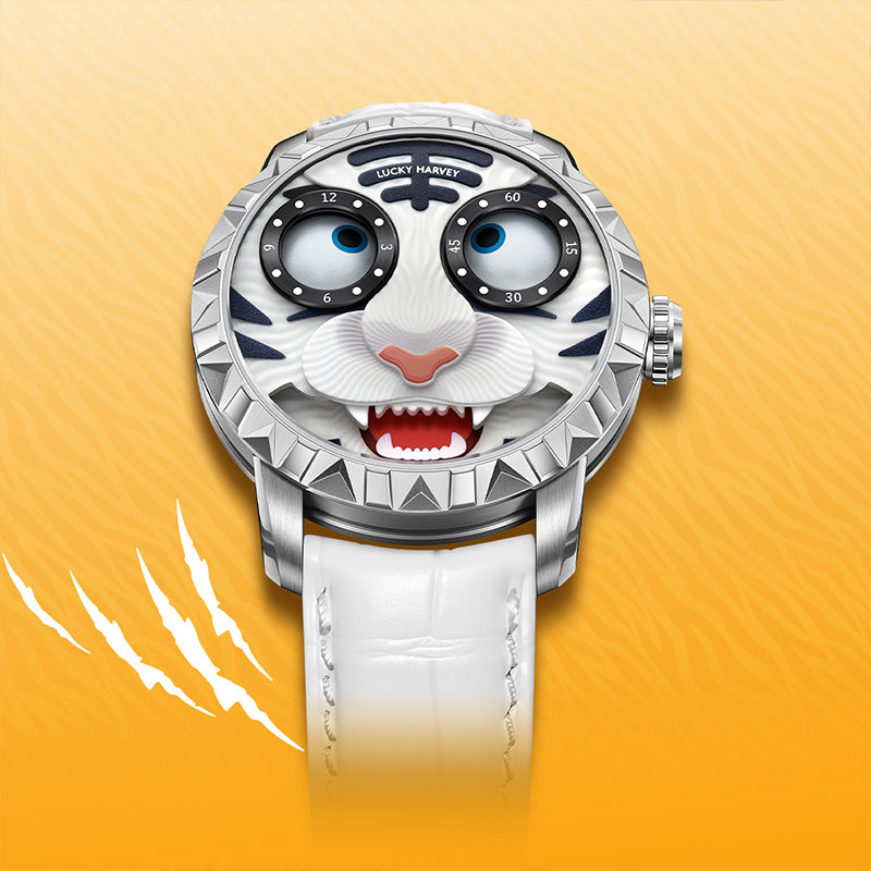 White Tiger Automaton Watch 40mm Lucky Harvey