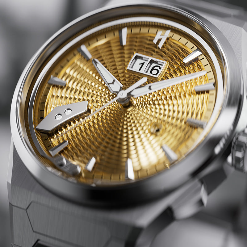 Lucky Harvey Rare Visible Chimes:Titanium 75g Guilloché Chiming Watch 2.0 – Black product image 1
