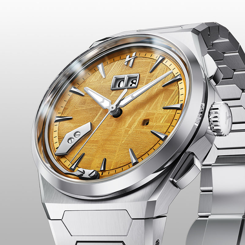 Sound Of Nature Yellow Muonionalusta Meteorite Dial Chiming 2.0 Watch