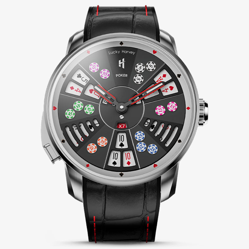 Lucky Harvey Three-Card Poker Automatic Watch – Rose Gold product image 7