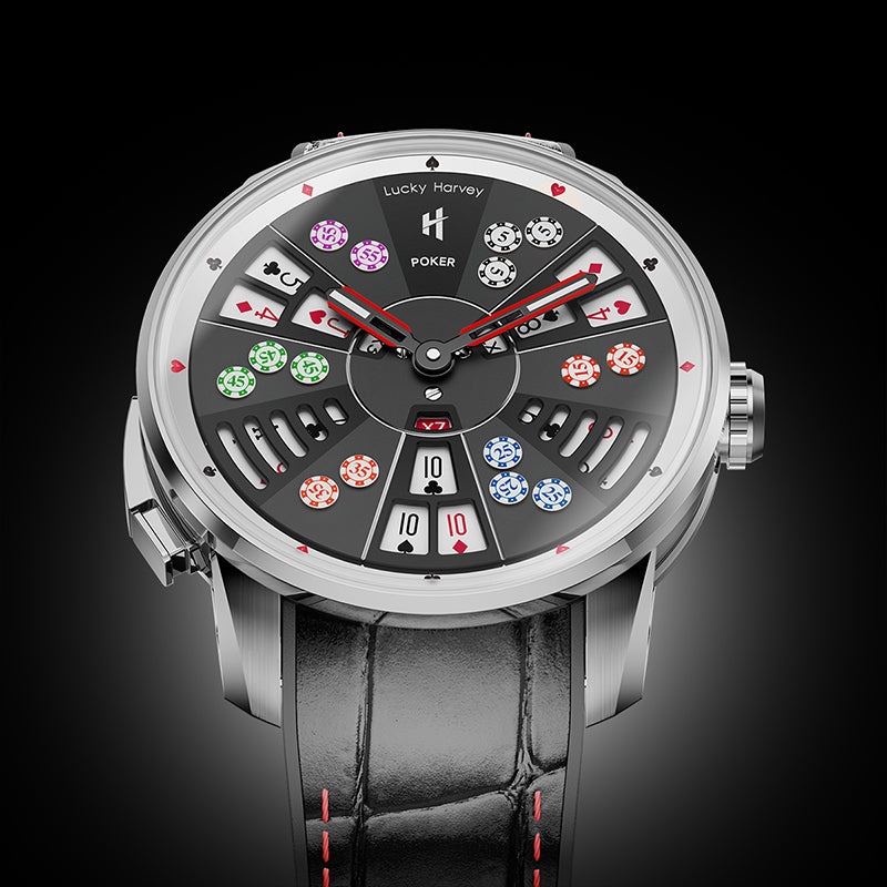 Lucky Harvey Three-Card Poker Automatic Watch – Rose Gold product image 7